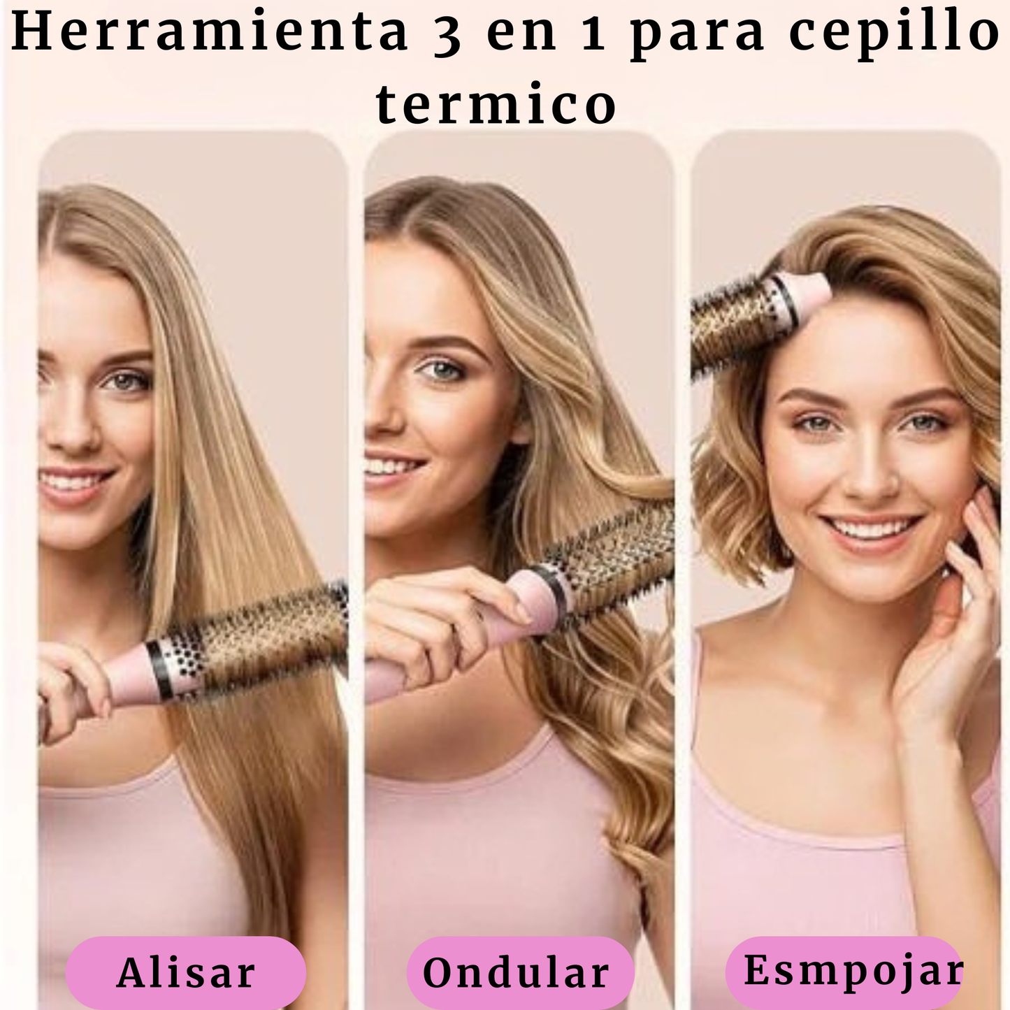 Cepillo 3 en 1