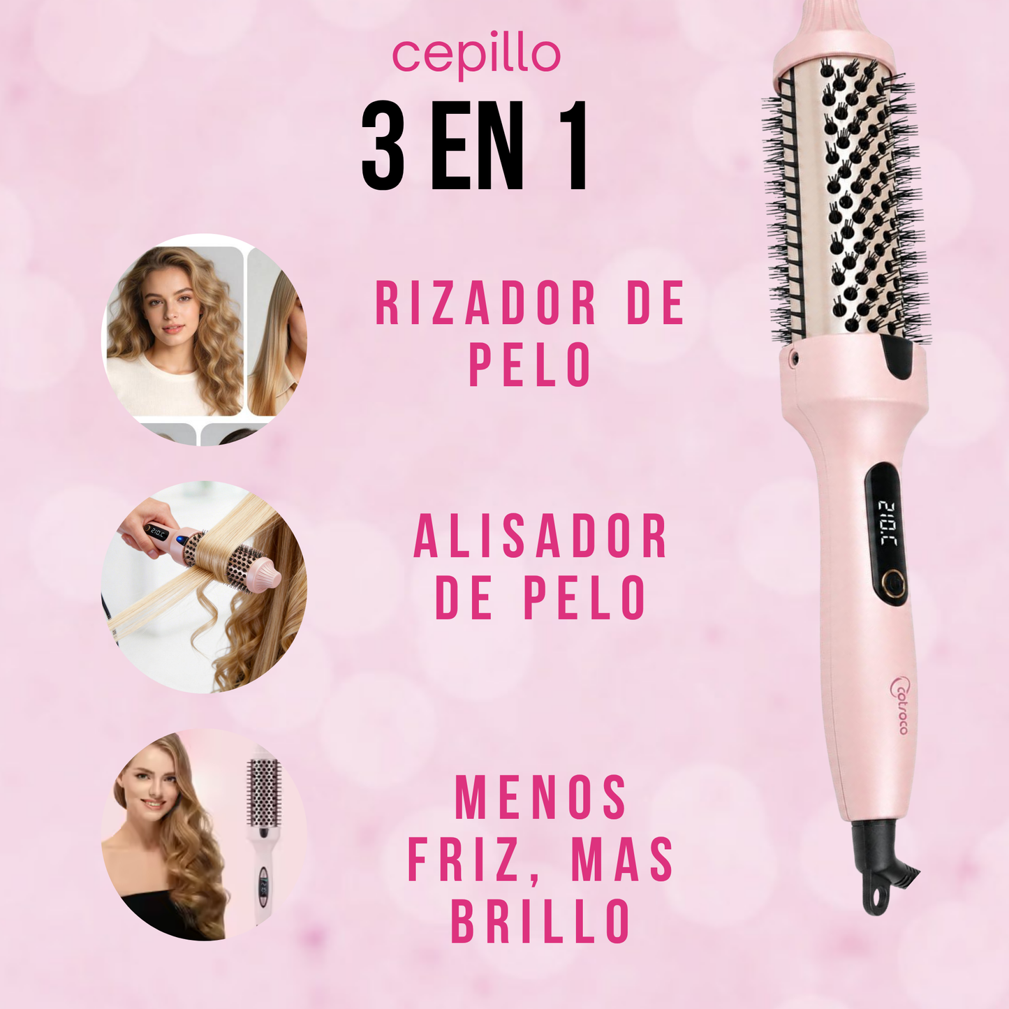 Cepillo 3 en 1